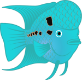 blue fish