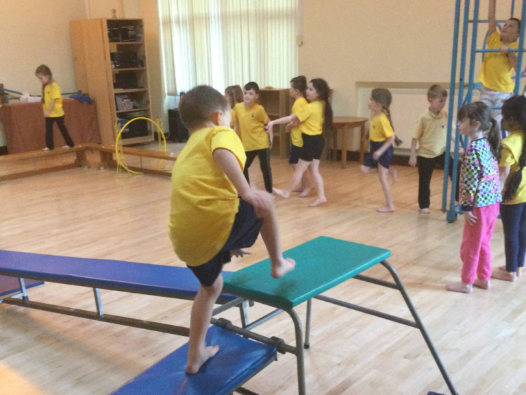 Gymnastics - Big apparatus year 2 south walney infant and nursery school